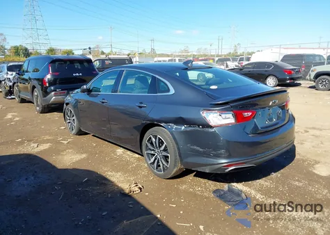 2020 Chevrolet Malibu Fwd Rs из США, поврежденный, VIN 1G1ZG5ST3LF157717